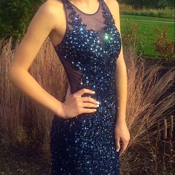 Renaissance Bridal Beaded Prom Dress - Picture 7 of 8